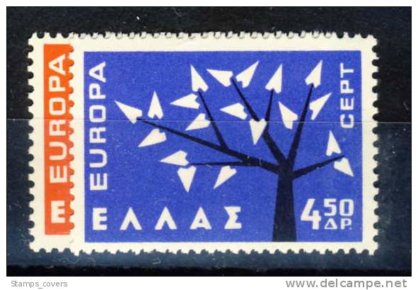 GREECE MNH** MICHEL 796/97 EUROPA 1962 - 1962