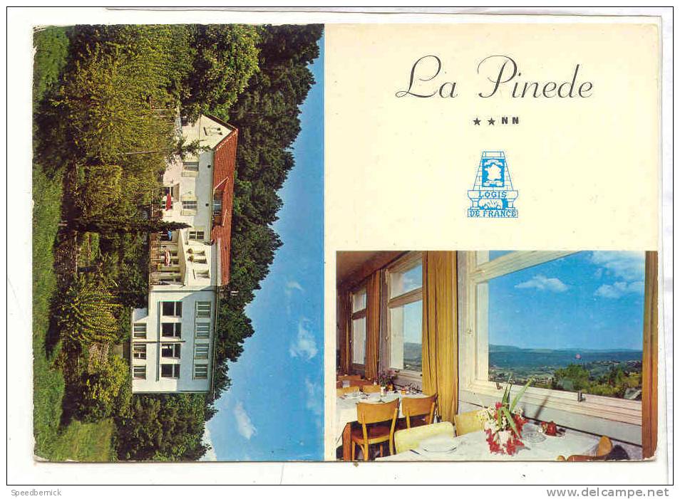 13919  AUBENAS Hotel Restaurant La Pinède Eliophot - Aubenas