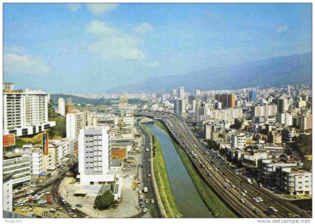 Venezuela - Caracas - Autopista Del Este Con Rio Guaire - Venezuela