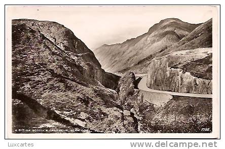 A BIT OF SCOTIA'S GRANDEUR . GLEN COE. - Argyllshire