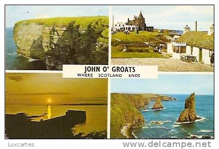 JOHN O' GROATS. WHERE SCOTLAND ENDS - Caithness