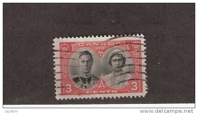 Canada - King George VI And Queen Elizabeth - Scott # 248 - Oblitérés