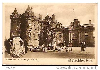 HISTORIC HOLYROOD AND QUEEN MARY. - Midlothian/ Edinburgh