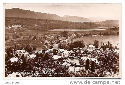 LOCH VENNACHAR FROM ABOVE CALLANDER. - Stirlingshire