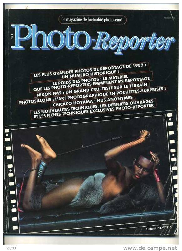 - PHOTO-REPORTER . LE MAGAZINE DE L´ ACTUALITE PHOTO-CINE . N°51  19 83 - Photographs