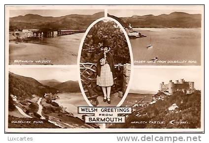 WELSH GREETINGS FROM BARMOUTH. - Merionethshire