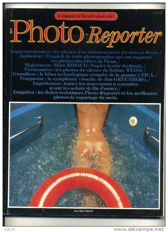 - PHOTO-REPORTER . LE MAGAZINE DE L´ ACTUALITE PHOTO-CINE . N°26  1980 - Photographs