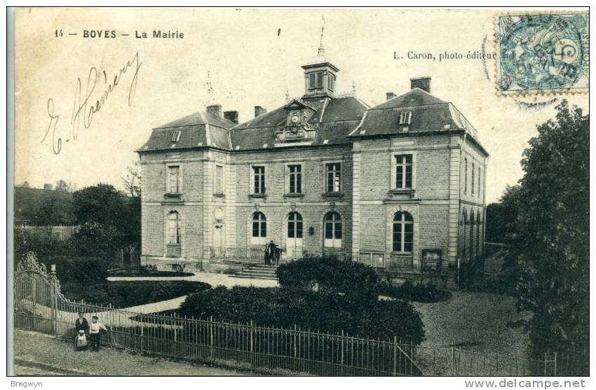 80 - CPA Boves - La Mairie - Bois-de-Cise