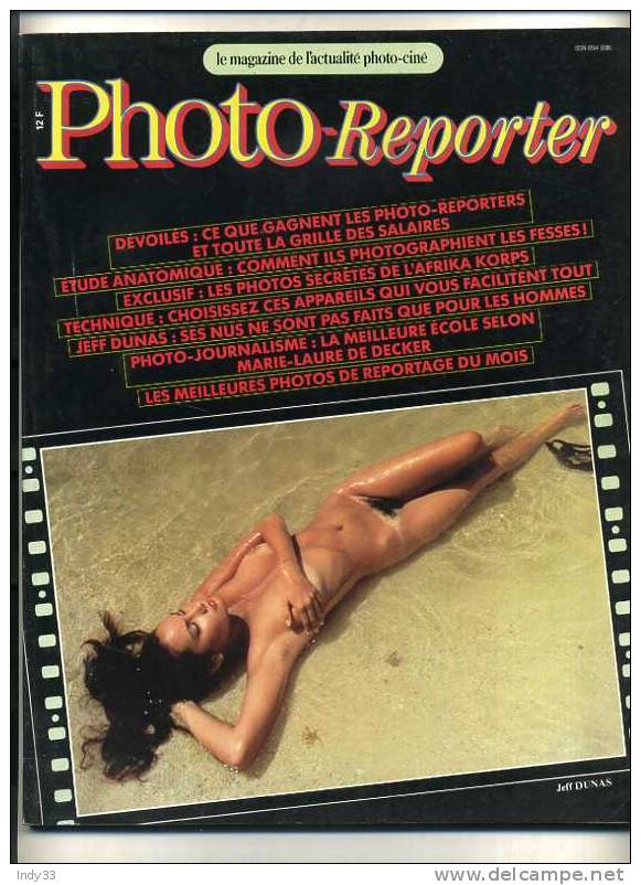 - PHOTO-REPORTER . LE MAGAZINE DE L´ ACTUALITE PHOTO-CINE . N°54   1983 - Photographs