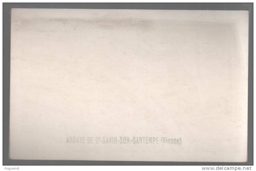 B - CARTE POSTALE - 86 - ST SAVIN SUR GARTEMPE - L ABBAYE - - Saint Savin