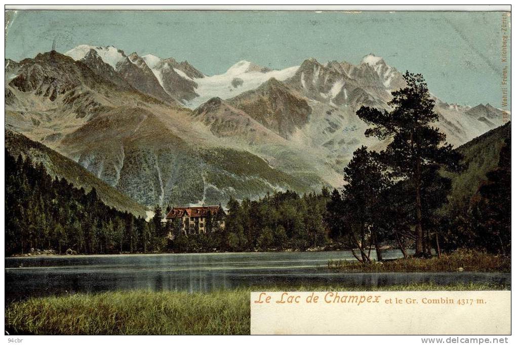 CPA ( SUISSE ) CHAMPEIX  Le Lac - Cham