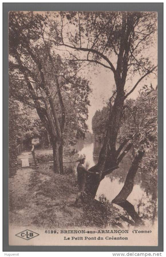 B - CARTE POSTALE - 89 - BRIENON SUR L ARMANCON - LE PETIT PONT DU CREANTON - - Brienon Sur Armancon