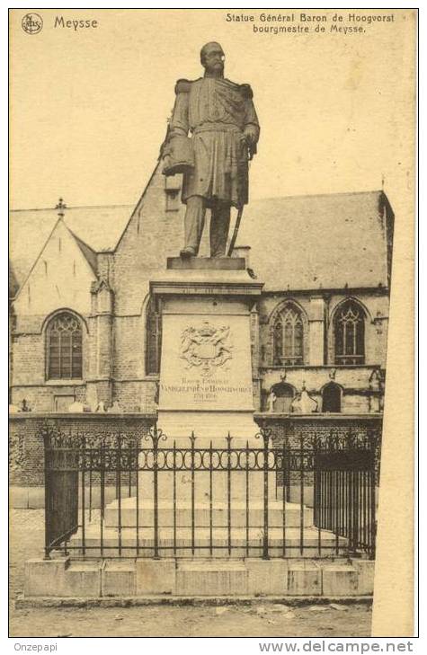 MEISE - Statue Général Baron De Hoogvorst, Bourgemestre De Meysse - Meise