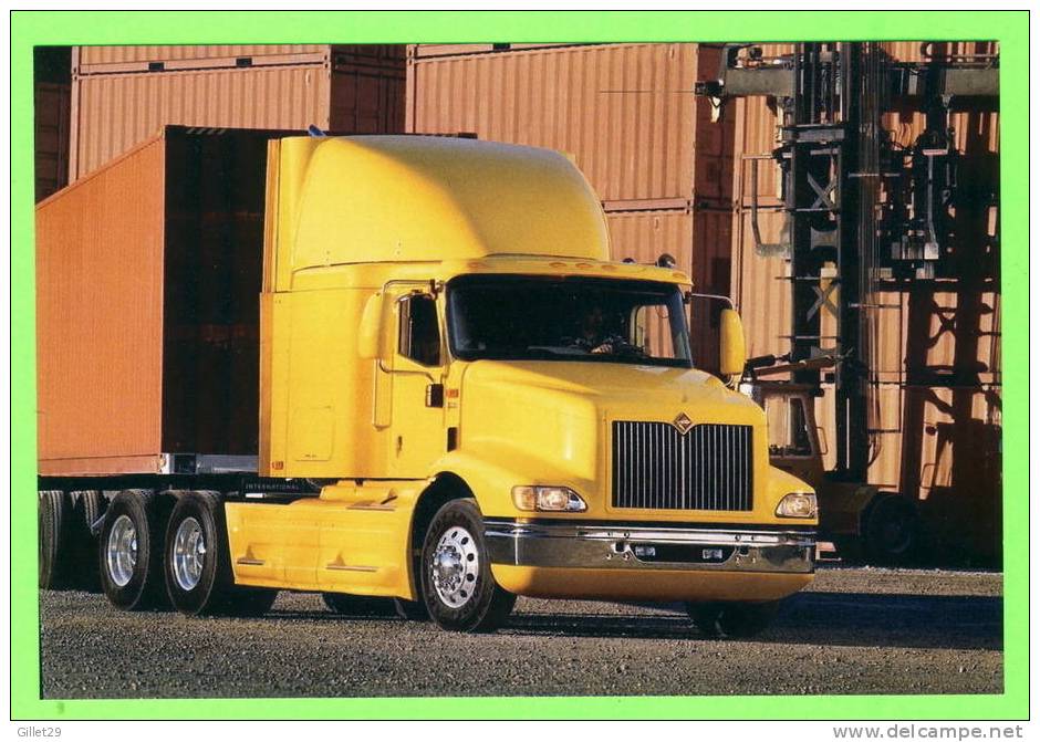 CAMION, TRUCK INTERNATIONAL JAUNE - POIDS LOURDS - ORIENTAL CITY PUBLISHING GROUP LIMITED ISSUED - - Trucks, Vans &  Lorries