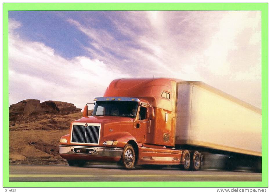 CAMION, TRUCK  INTERNATIONAL ROUGE - POIDS LOURDS - ORIENTAL CITY PUBLISHING GROUP LIMITED ISSUED - - Camions & Poids Lourds
