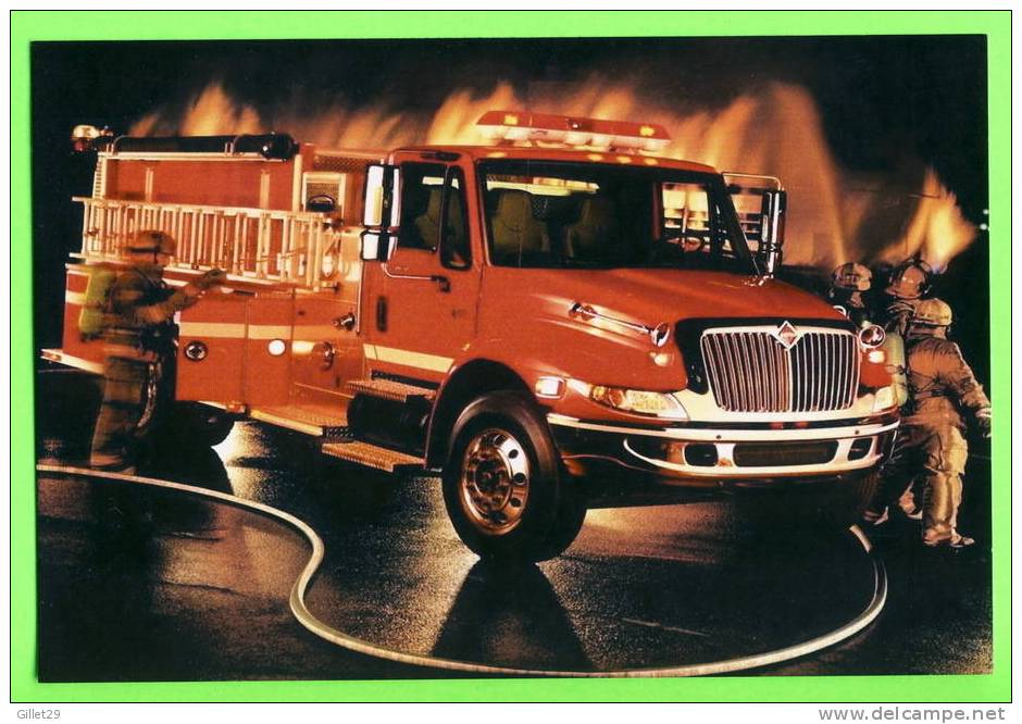 CAMION, TRUCK  INTERNATIONAL - POMPIER - FIRE-TRUCK - ORIENTAL CITY PUBLISHING GROUP LIMITED ISSUED - - Trucks, Vans &  Lorries