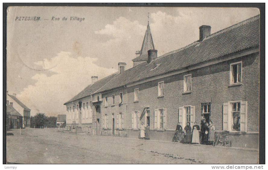 PETEGHEM OUDENAARDE - Dorp (utilisée 1911) - Wortegem-Petegem