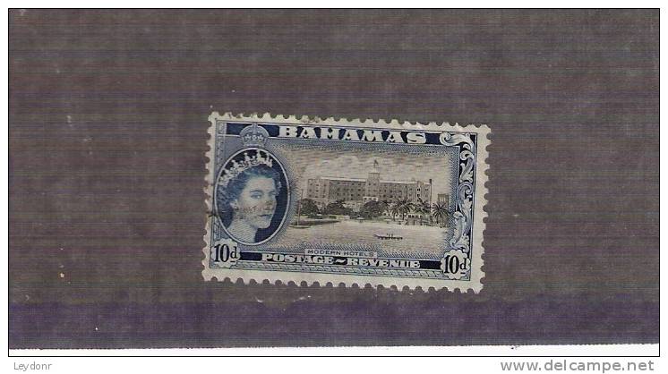 Bahamas - Queen Elizabeth II - Modern Hotels Scott # 167 - Bahamas (1973-...)