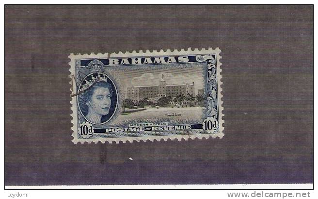 Bahamas - Queen Elizabeth II - Modern Hotels Scott # 167 - Bahamas (1973-...)