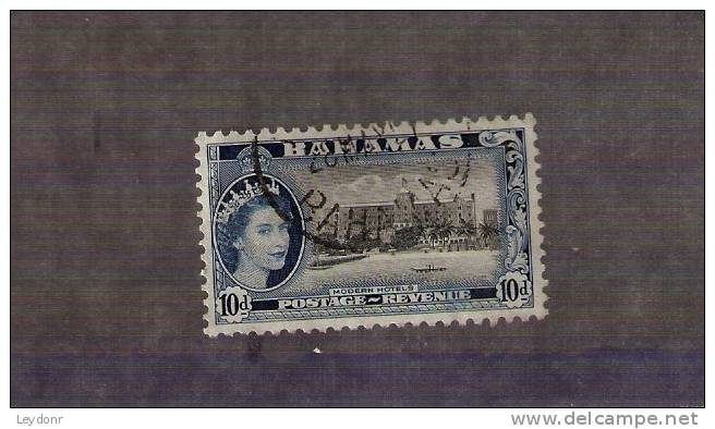 Bahamas - Queen Elizabeth II - Modern Hotels Scott # 167 - Bahamas (1973-...)