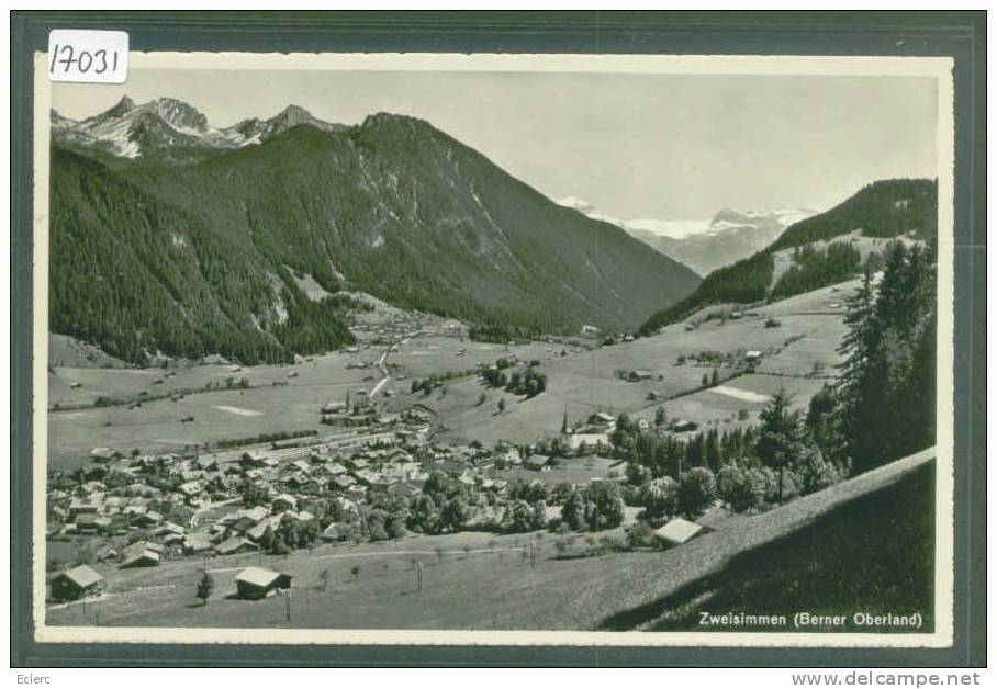 ZWEISIMMEN  - TB - Zweisimmen