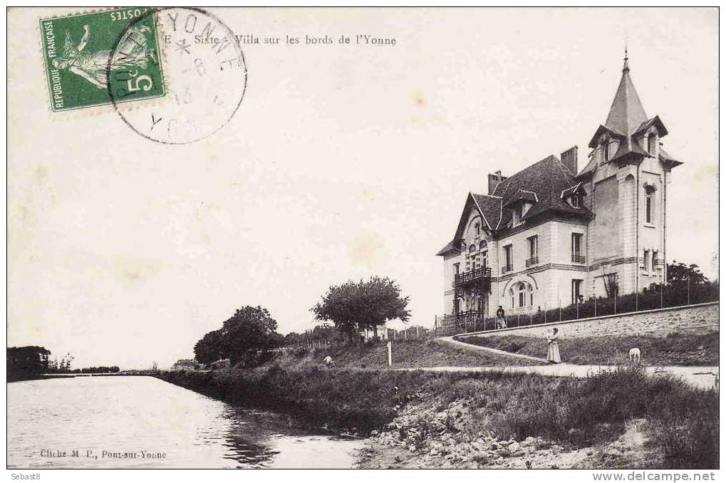 PONT SUR YONNE  SIXTE VILLA SUR LES BORDS DE L'YONNE - Pont Sur Yonne