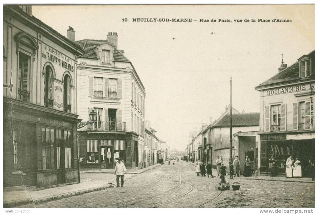 NEUILLY-sur-MARNE - Rue De Paris - Neuilly Sur Marne