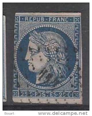 France Cérès 1850 Timbre Oblitéré N°4a C.70€ - 1849-1850 Ceres