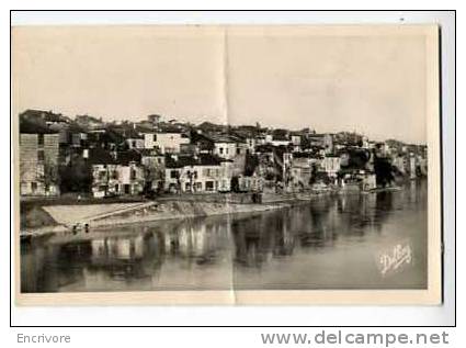 Cpsm TONNEINS Les Bords De La Garonne N°3 Ed Renaud Buzaud - Tonneins