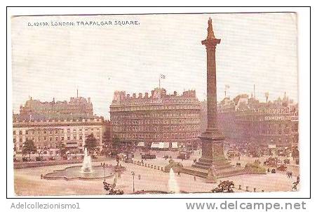 18856)cartolina Illustratoria  Londra - Trafalgar  Square - Trafalgar Square