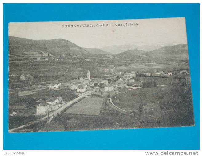 38) Charavines Les Bains - Vue Générale - Année 1925 - EDIT G.D - Charavines