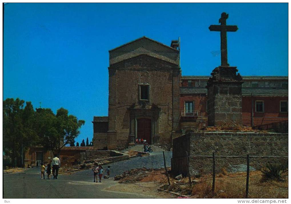 SANTUARIO CALTANISSETTA - NISCEMI   SICILIA  VIAGGIATA  COME DA FOTO - Caltanissetta