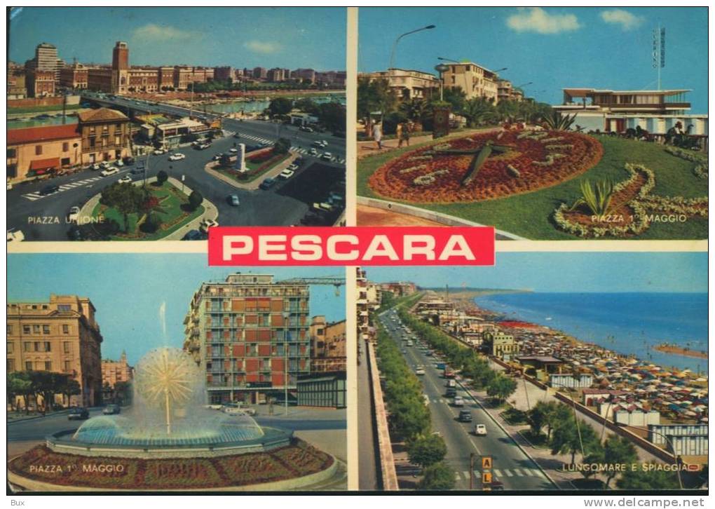 PESCARA ABRUZZO  VIAGGIATA  COME DA FOTO - Pescara