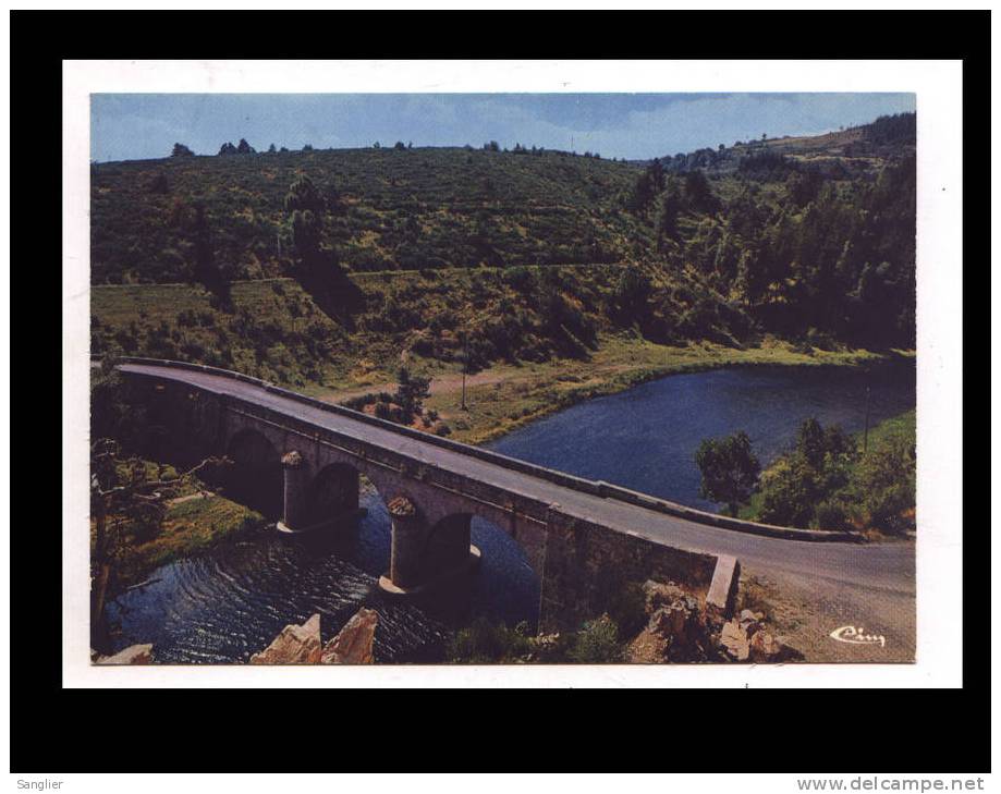 ST-ALBAN-SUR-LIMAGNOLE - PONT DE BASILE SUR LA TRUYERE............. - Saint Alban Sur Limagnole