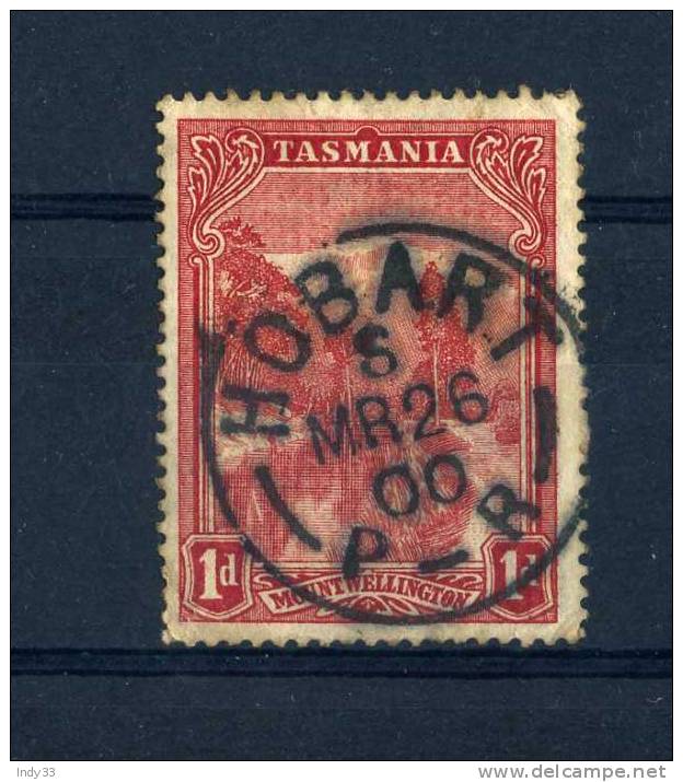 - AUSTRALIE . TASMANIE 1900 . 1d OBLITERE . BEAU CACHET - Gebraucht