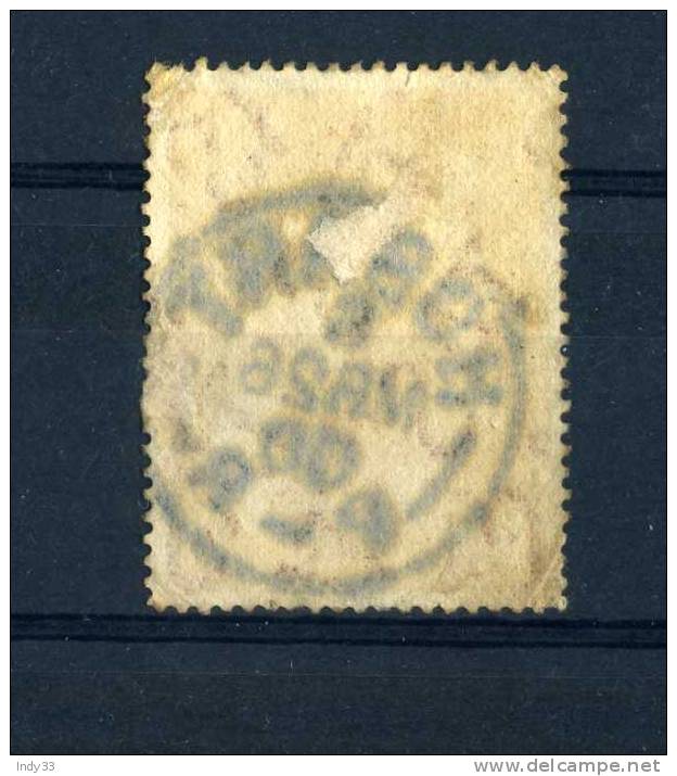 - AUSTRALIE . TASMANIE 1900 . 1d OBLITERE . BEAU CACHET - Usados