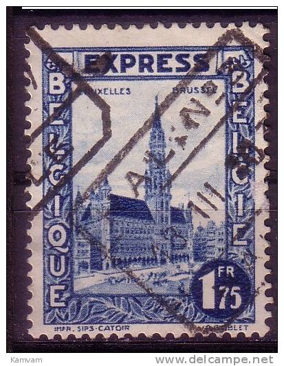 BELGIE BELGIQUE COB 292C Cote 0.30€ HAL N°3 - HALLE - 1929-1937 León Heráldico