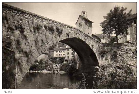 48 LE PONT DE MONTVERT Alt 870m Le Grand Pont Et La Tour - Le Pont De Montvert