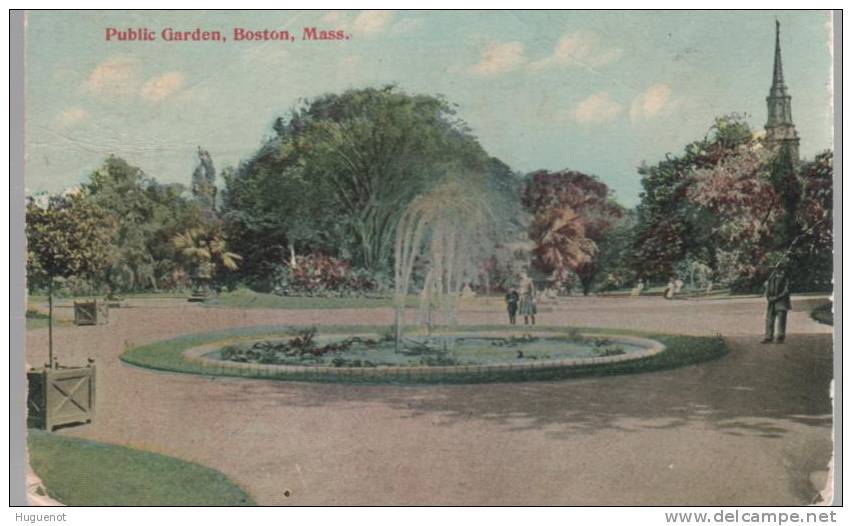 B - CARTE POSTALE - ETATS-UNIS - U.S.A - MASSACHUSETTS - BOSTON - - Boston