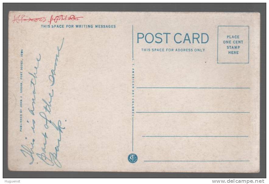 B - CARTE POSTALE - ETATS-UNIS - U.S.A - IOWA - FORT DODGE - - Altri & Non Classificati