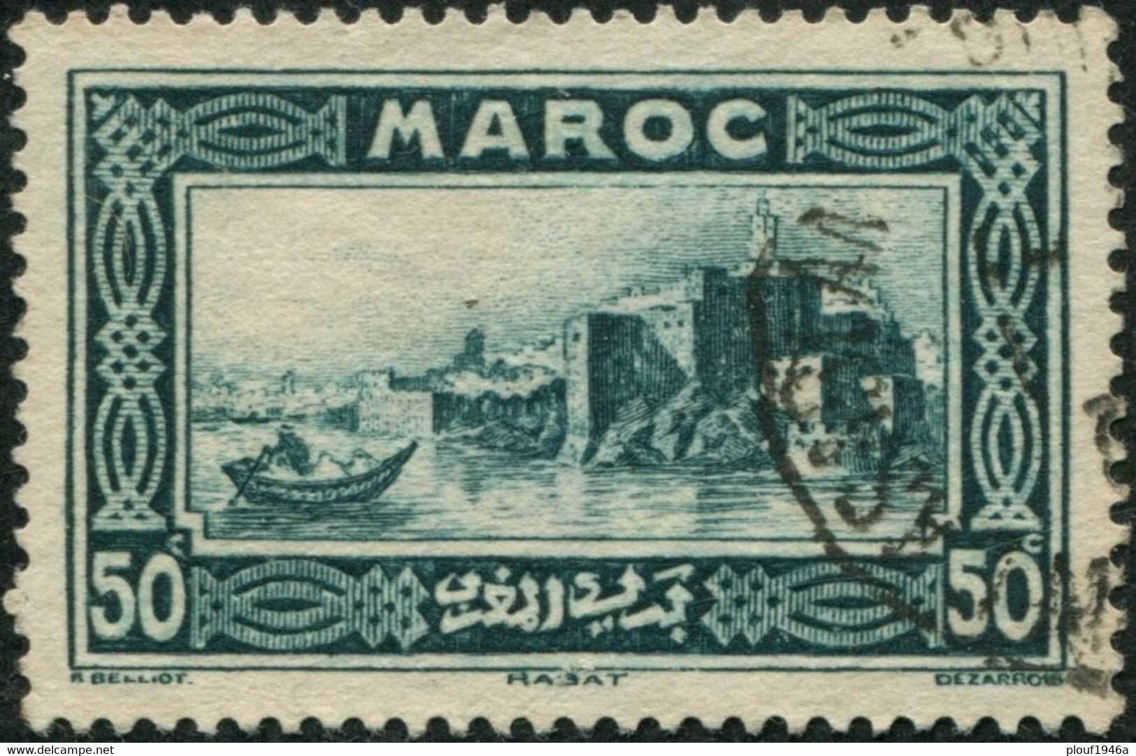 Pays : 315,9 (Maroc : Protectorat Français) Yvert Et Tellier N° :139 (o) - Oblitérés