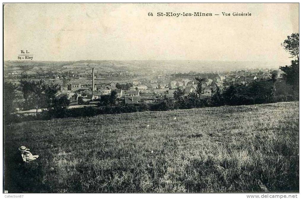 63 - PUY De DOME - SAINT ELOY Les MINES - VUE D'ENSEMBLE - Saint Eloy Les Mines