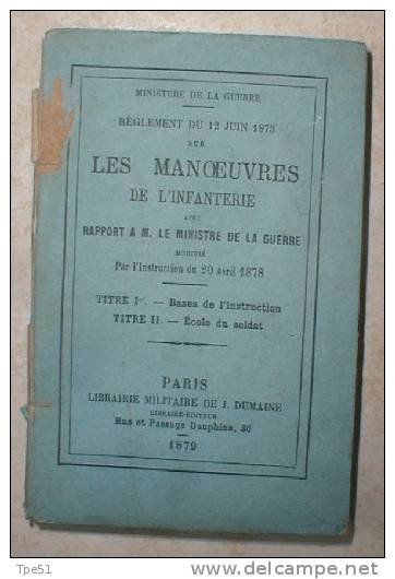 Livret "Les Manoeuvres De L'Infanterie" - Documents