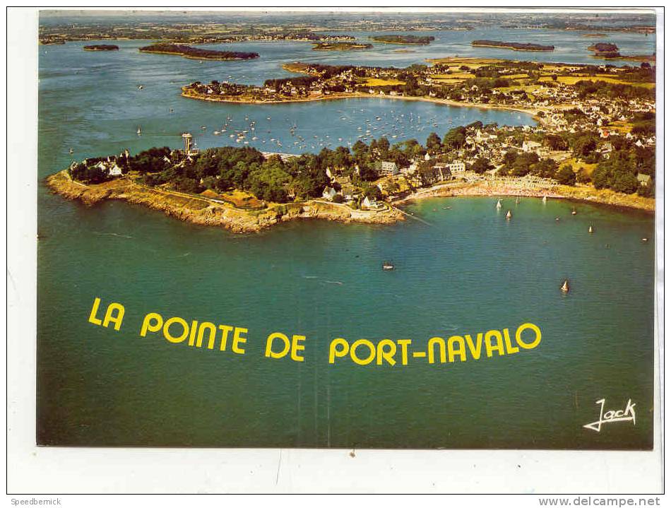 14417 LA POINTE DE PORT NAVALO * VUE AERIENNE * LA PRESQU'ILE DE RHUYS ( MORBIHAN ) . Jack 1821 - Autres & Non Classés