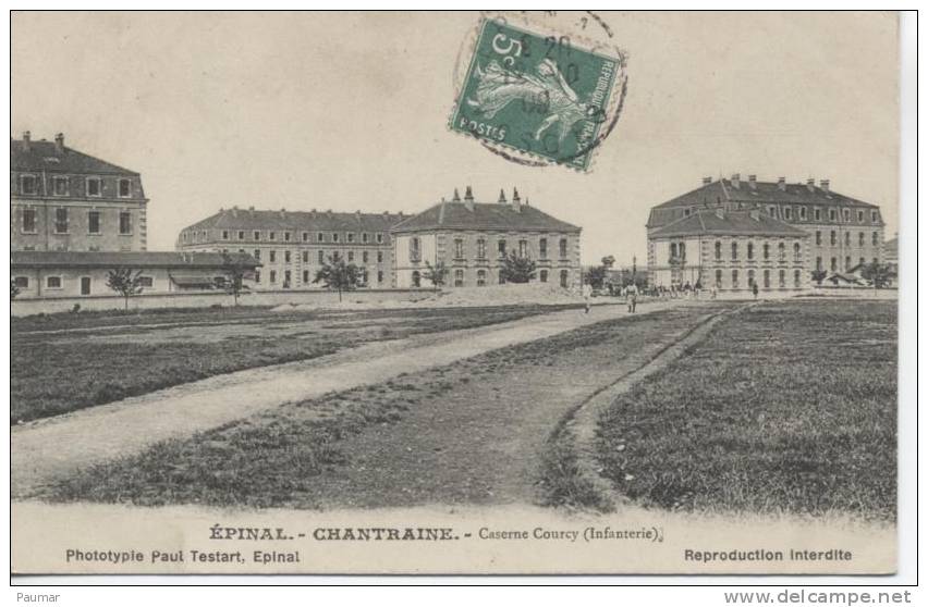 Chantraine    Caserne Courcy  Infanterie - Chantraine