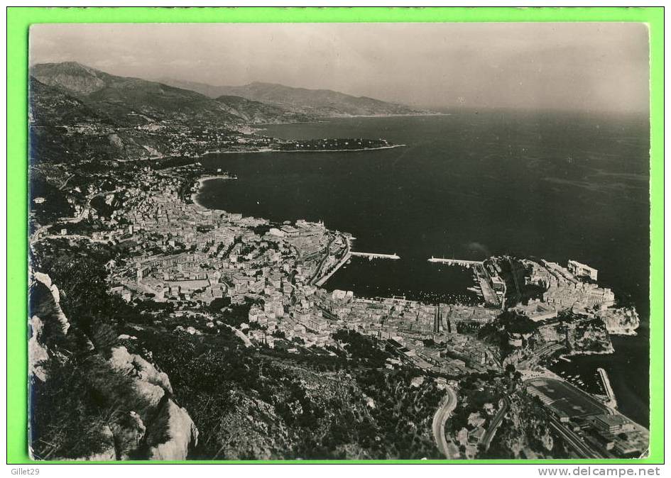 MONACO ET BEAUSOLEIL VUS DE LA TURBIE - - Mehransichten, Panoramakarten