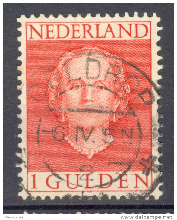 Switzerland 1949 Mi. 540 Queen Juliana Deluxe Cancelled GELDROP !! - Used Stamps
