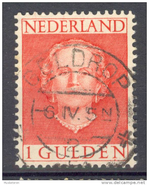 Switzerland 1949 Mi. 540 Queen Juliana Deluxe Cancelled GELDROP !! - Usados