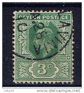 CL+ Ceylon 1903 Mi 132 Königsporträt - Ceylon (...-1947)