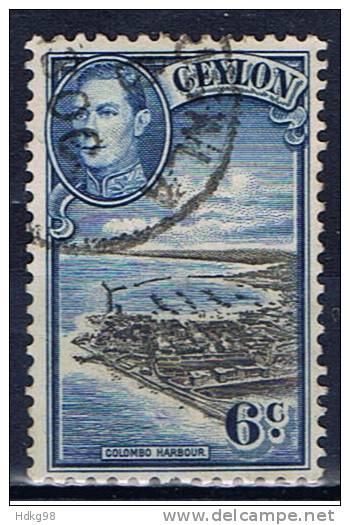 CL+ Ceylon 1938 Mi 233 Hafenstadt - Ceylon (...-1947)